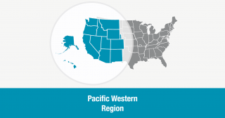 Pacific Western Region of the Unitarian Universalist Association (map)